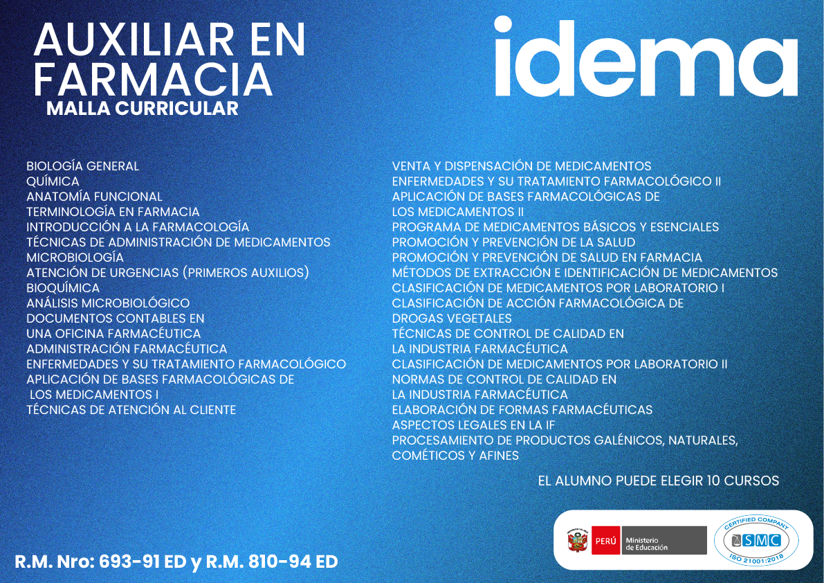 Malla Curricular Farmacia