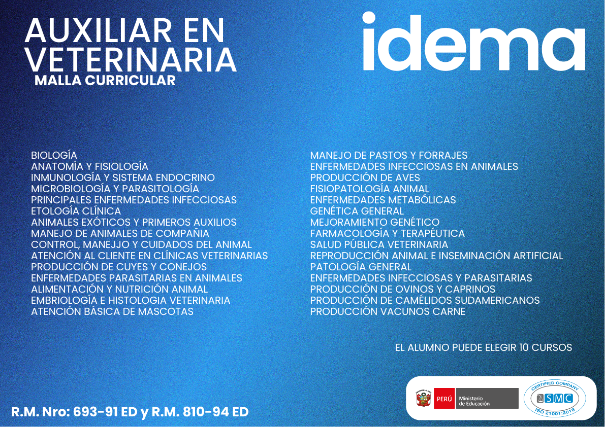 Malla Curricular Veterinaria