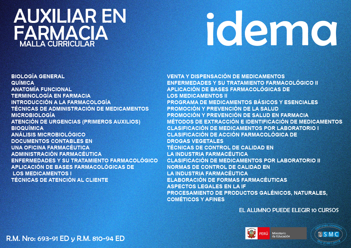 Malla Curricular Farmacia